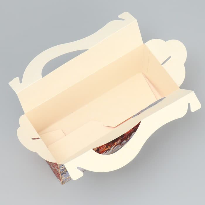 Коробка подарочная складная «С Новым годом!», 23×10×10 см