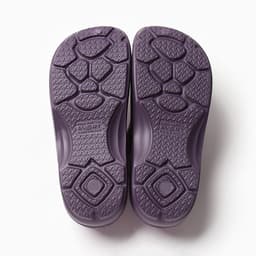 Галоши женские утепленные «Коро с отворотом», размер 37, фиолетовые