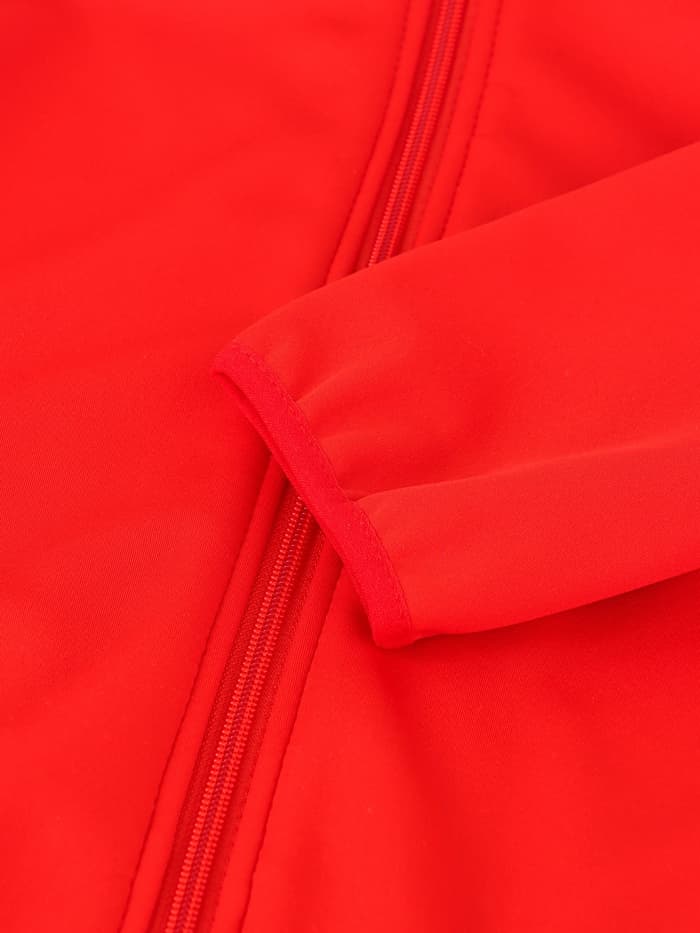 Ветровка детская с капюшоном MINAKU, красная, рост 110 см