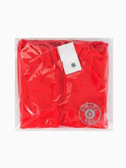 Ветровка детская с капюшоном MINAKU, красная, рост 110 см