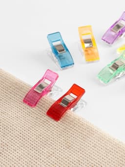 Зажим для кроя, 2.5 см, разноцветный