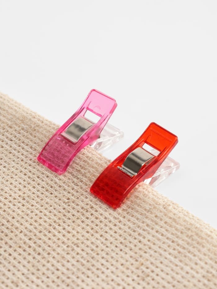 Зажим для кроя, 2.5 см, разноцветный