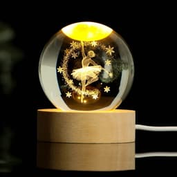Светильник новогодний «Балерина», d=6 см