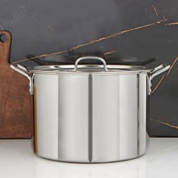 Котёл Катунь «Общепит», 20 л, d=35 см, h=23 см, с крышкой, нержавеющая сталь, хромированная