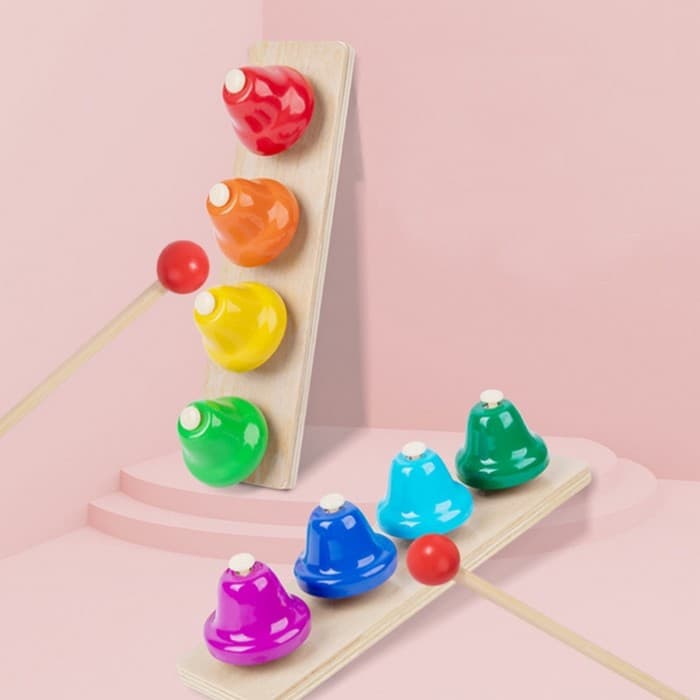 Музыкальная игрушка «Восьми тональные колокольчики» 23×6×12.5 см