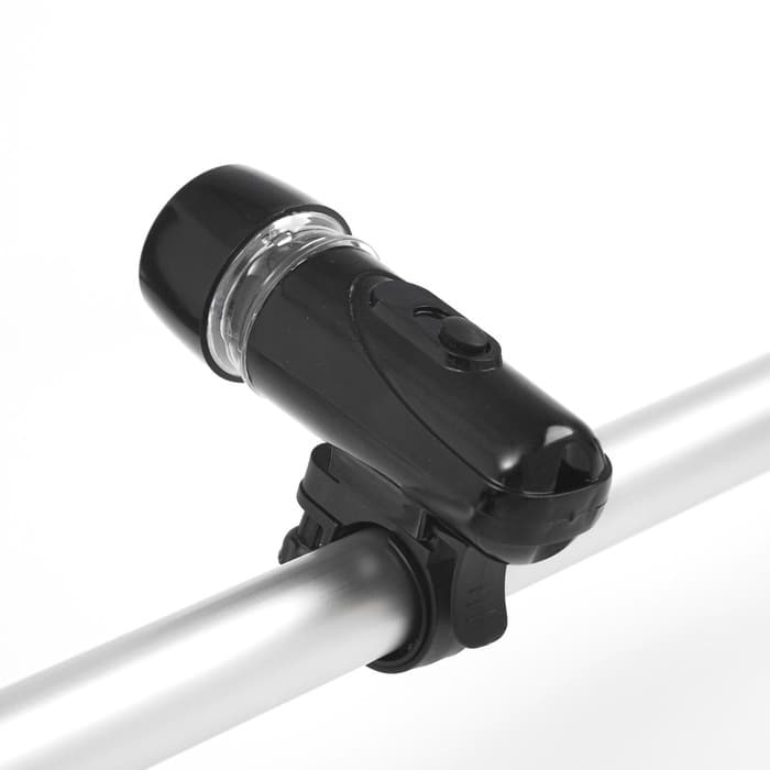 Фонарь велосипедный передний «Мастер К», водонепроницаемый, 5 диодов, 3 режима, 4ААА