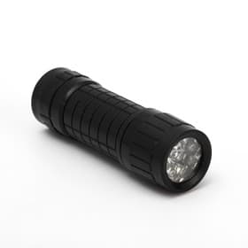 Фонарь ручной «Мастер К» MHB1-W1D9, 3 Вт, 9 LED, 90 Лм, от батареек 3×ААА, чёрный