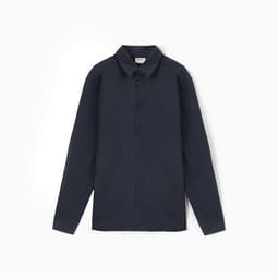 Рубашка для мальчика MINAKU: School Collection, тёмно-синяя, размер 38 (152-158 см)