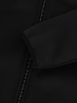 Ветровка детская с капюшоном MINAKU, чёрная, рост 122 см