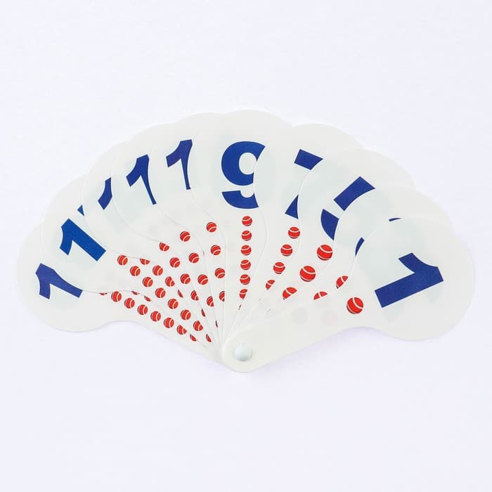 Касса веер цифры от 1 до 20 прямой и обратный счет "Фиксики"