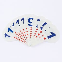 Касса веер цифры от 1 до 20 прямой и обратный счет "Фиксики"