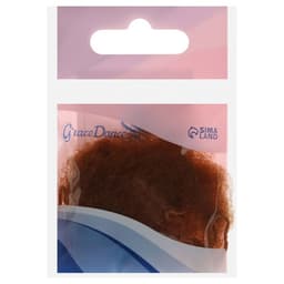 Сетка для волос Grace Dance, паутинка, 30 см, цвет кофейный