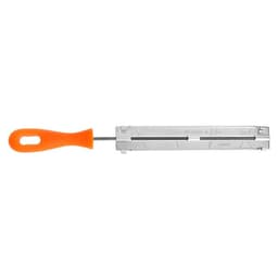 Набор для заточки цепей пил ТУНДРА, сталь ШХ15, шаг 1/4", паз 1.1-1.3 мм, d=4.0 мм, плашка