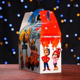 Подарочная коробка  "Турбозавры", Баул , 22 х 9 х 22 см