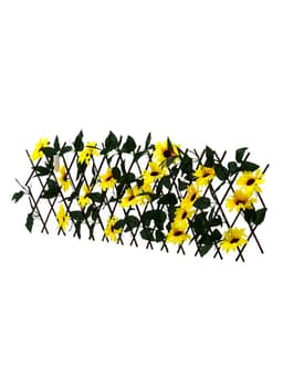 Ограждение декоративное, 35×120 см, «Подсолнухи», оттенок цветков МИКС, Greengo