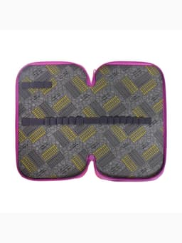 Пенал школьный, 2 секции, 12.5×20.5×4 см «Авокадо-кот»