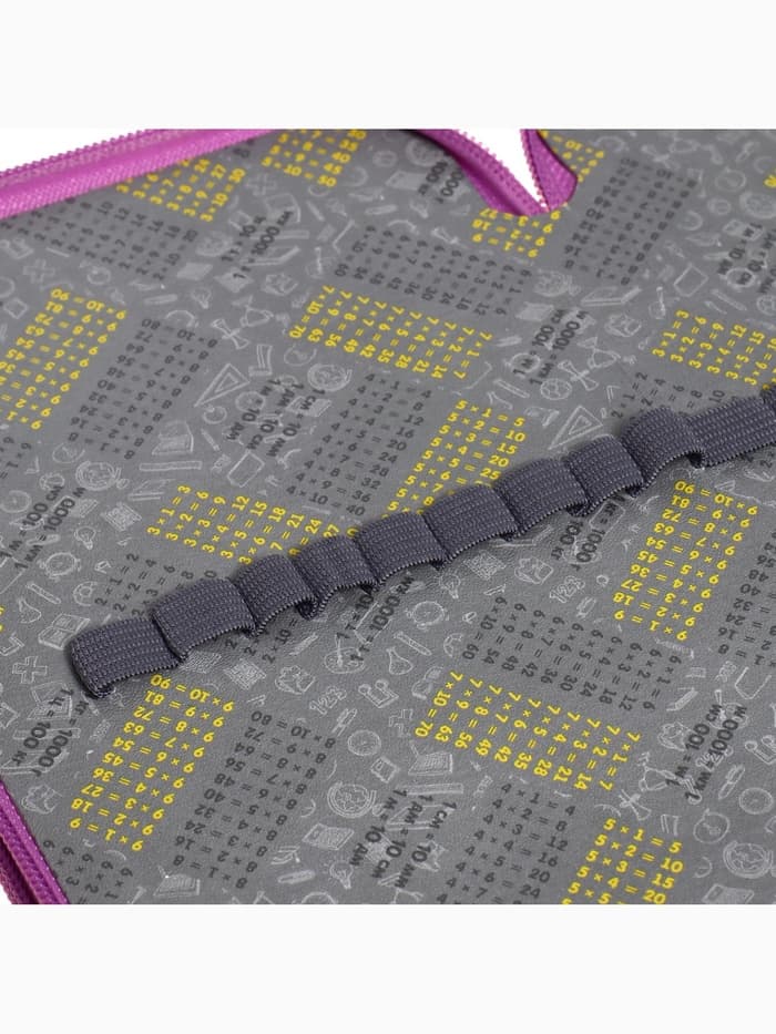 Пенал школьный, 2 секции, 12.5×20.5×4 см «Авокадо-кот»