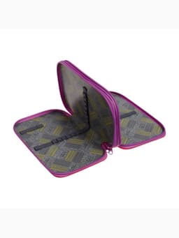 Пенал школьный, 2 секции, 12.5×20.5×4 см «Авокадо-кот»