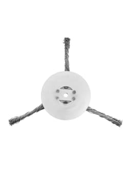 Катушка для триммера ТУНДРА, витая проволока, 3 луча, посадочное отверстие 5 мм