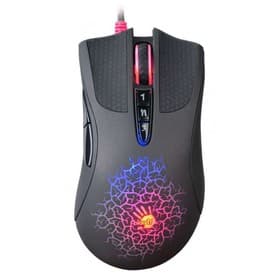 Мышь игровая A4Tech Bloody A90, оптическая, 6200 dpi, USB, 8 кнопок, чёрная