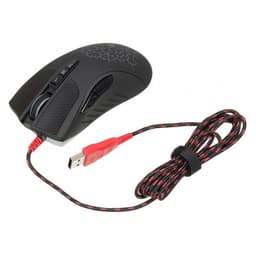 Мышь игровая A4Tech Bloody A90, оптическая, 6200 dpi, USB, 8 кнопок, чёрная