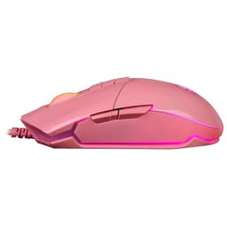 Мышь игровая A4Tech Bloody P91s, оптическая, 8000 dpi, USB, 8 кнопок, розовая