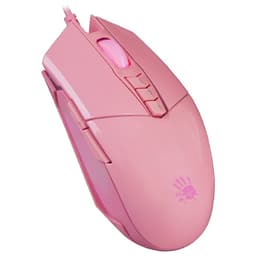 Мышь игровая A4Tech Bloody P91s, оптическая, 8000 dpi, USB, 8 кнопок, розовая
