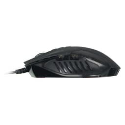 Мышь игровая A4Tech Bloody Q51, оптическая, 6200 dpi, USB, 8 кнопок, чёрная с рисунком