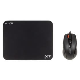 Мышь A4Tech X-7120, чёрный, оптическая, 2000 dpi, USB 2.0, 7 but