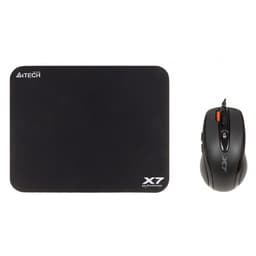 Мышь A4Tech X-7120, чёрный, оптическая, 2000 dpi, USB 2.0, 7 but