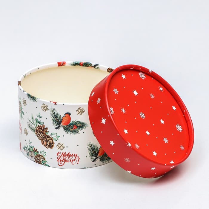 Коробка новогодняя, подарочная упаковка «С Новым годом» 13×8.5 см