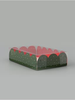 Коробка подарочная с пластиковой крышкой «Уютного Нового года!», 20×30×8 см