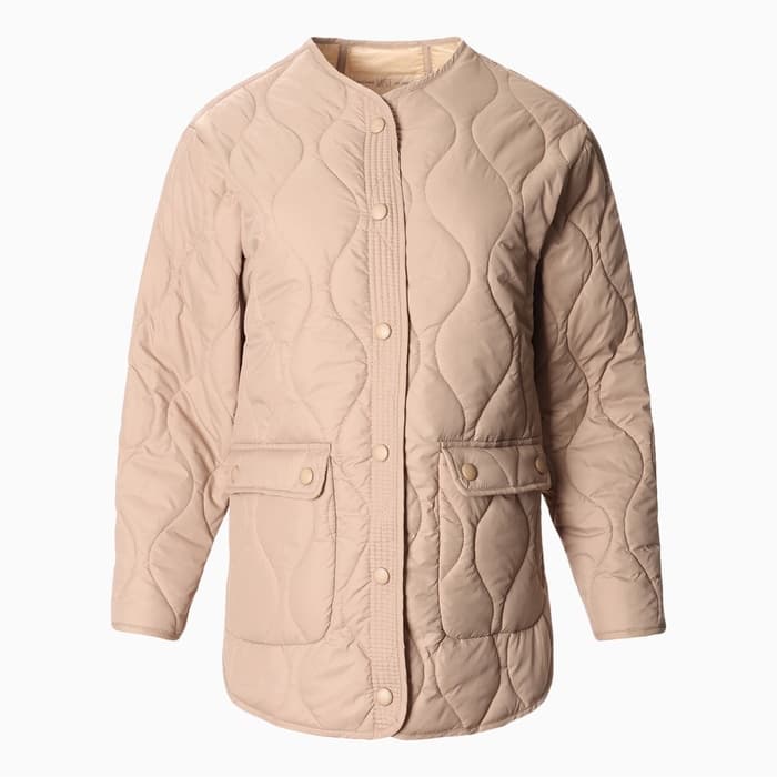 Куртка стёганая женская демисезонная MIST, размер 42, бежевая