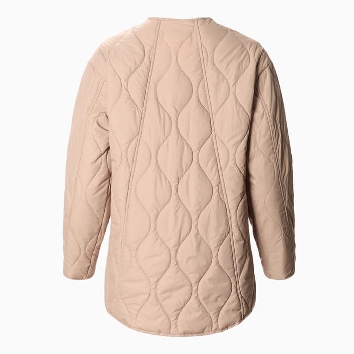 Куртка стёганая женская демисезонная MIST, размер 42, бежевая