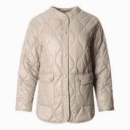 Куртка стёганая женская демисезонная MIST, размер 46, зелёная