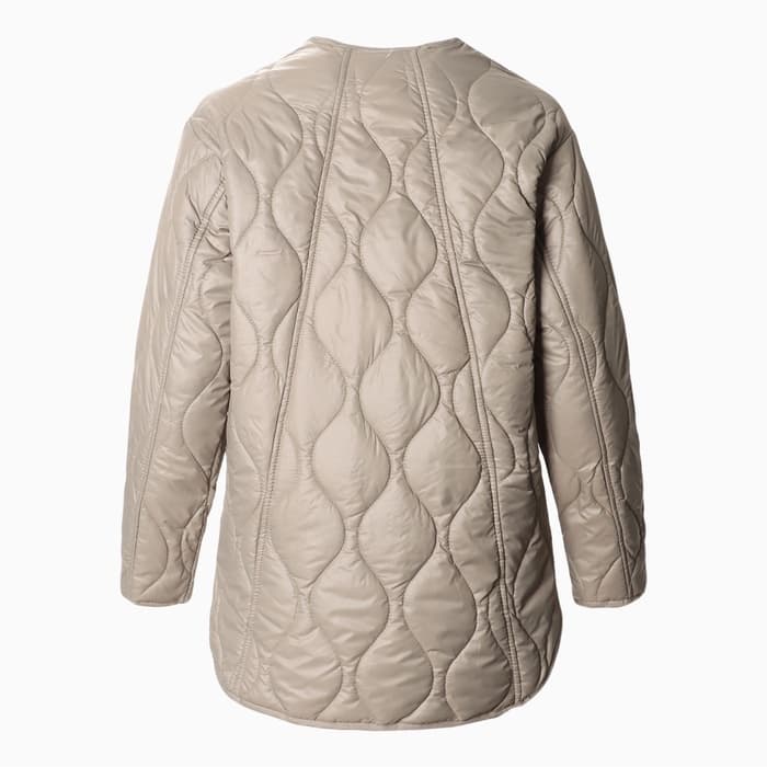 Куртка стёганая женская демисезонная MIST, размер 46, зелёная