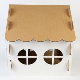 Домик с когтеточкой, 45×41×45.5 см