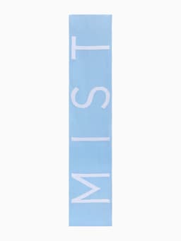 Шарф женский двусторонний MIST, голубой, размер 47×226 см