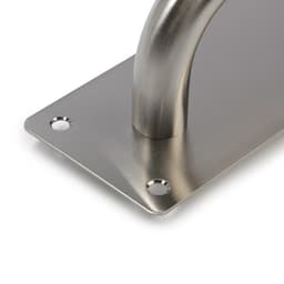 Ручка дверная, цвет нержавеющая сталь, 200×65 мм