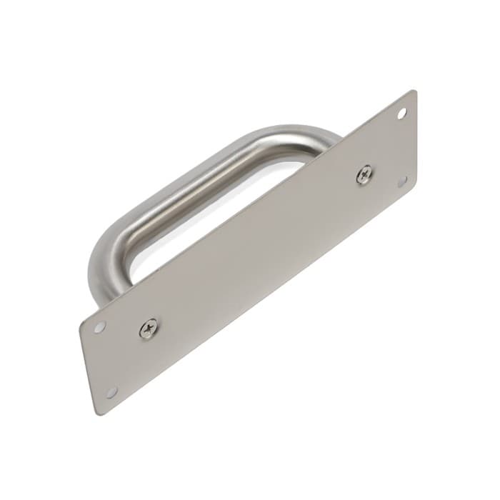 Ручка дверная, цвет нержавеющая сталь, 200×65 мм