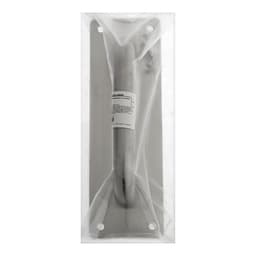 Ручка дверная, цвет нержавеющая сталь, 200×65 мм