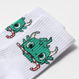 Носки детские «Дракон», белые, размер 16 (26-28 см)