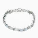 Строгий ошейник, 2.5 см, ОШ 50-65 см, пластинчатый, металл