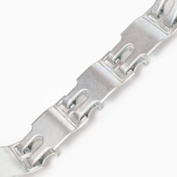 Строгий ошейник, 2.5 см, ОШ 50-65 см, пластинчатый, металл