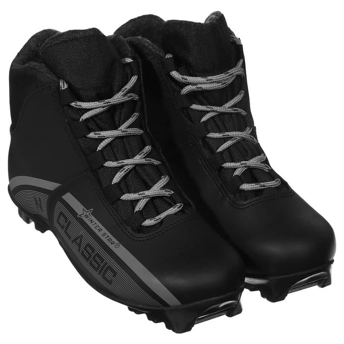 Ботинки лыжные Winter Star classic, NNN, р. 37, цвет чёрный