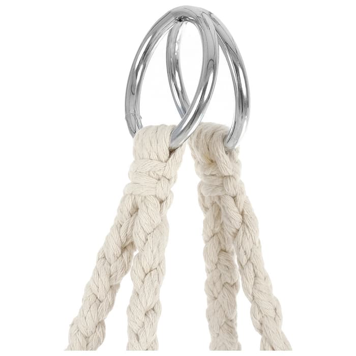 Гамак-кресло maclay, подвесное, плетёное, 60×80 см, бежевое