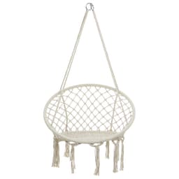 Гамак-кресло maclay, подвесное, плетёное, 60×80 см, бежевое