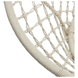 Гамак-кресло maclay, подвесное, плетёное, 60×80 см, бежевое