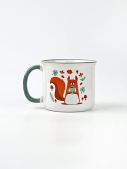 Кружка керамическая «Осень в лесу», 450 мл