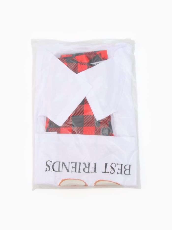 Пижама детская KAFTAN: Best friends размер 32 (110-116 см)